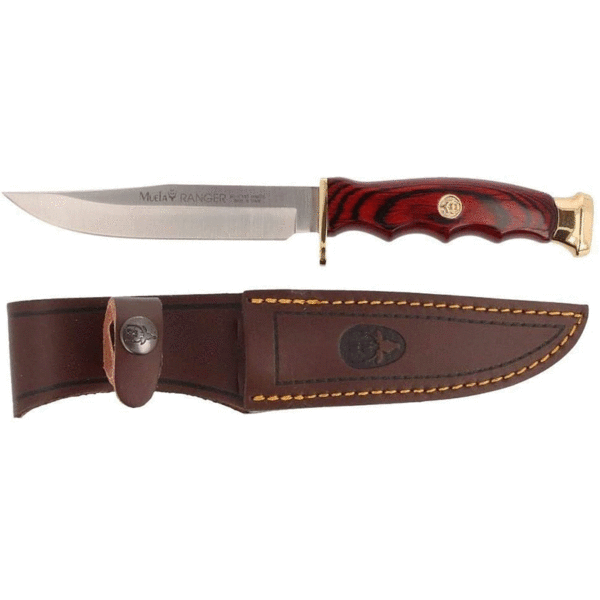 Cuchillo Muela Táctico 7182 Español + Funda de Cuero – Armeria Pepe Gioda