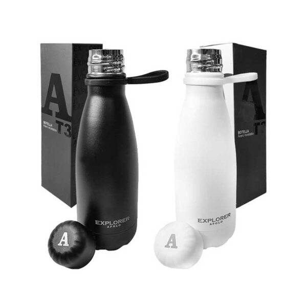 Termo Coleman Matero De Acero Inoxidable 1.2l Negro / Azul