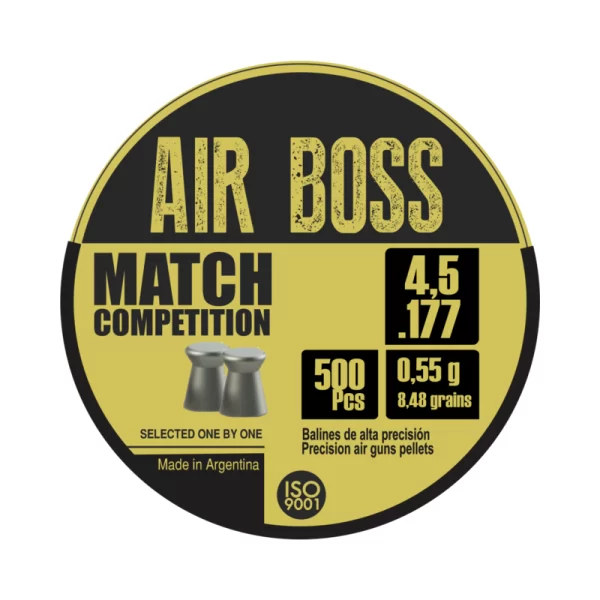 Balines 4.5mm Apolo Match Air Competition X 500 Pistola Aire